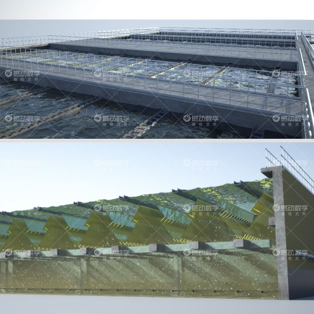 厭氧反應器應用原理三維演示動畫制作 厭氧反應器應用原理三維演示動畫制作